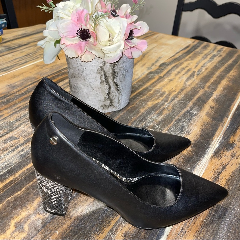 Calvin Klein Snakeskin Heels